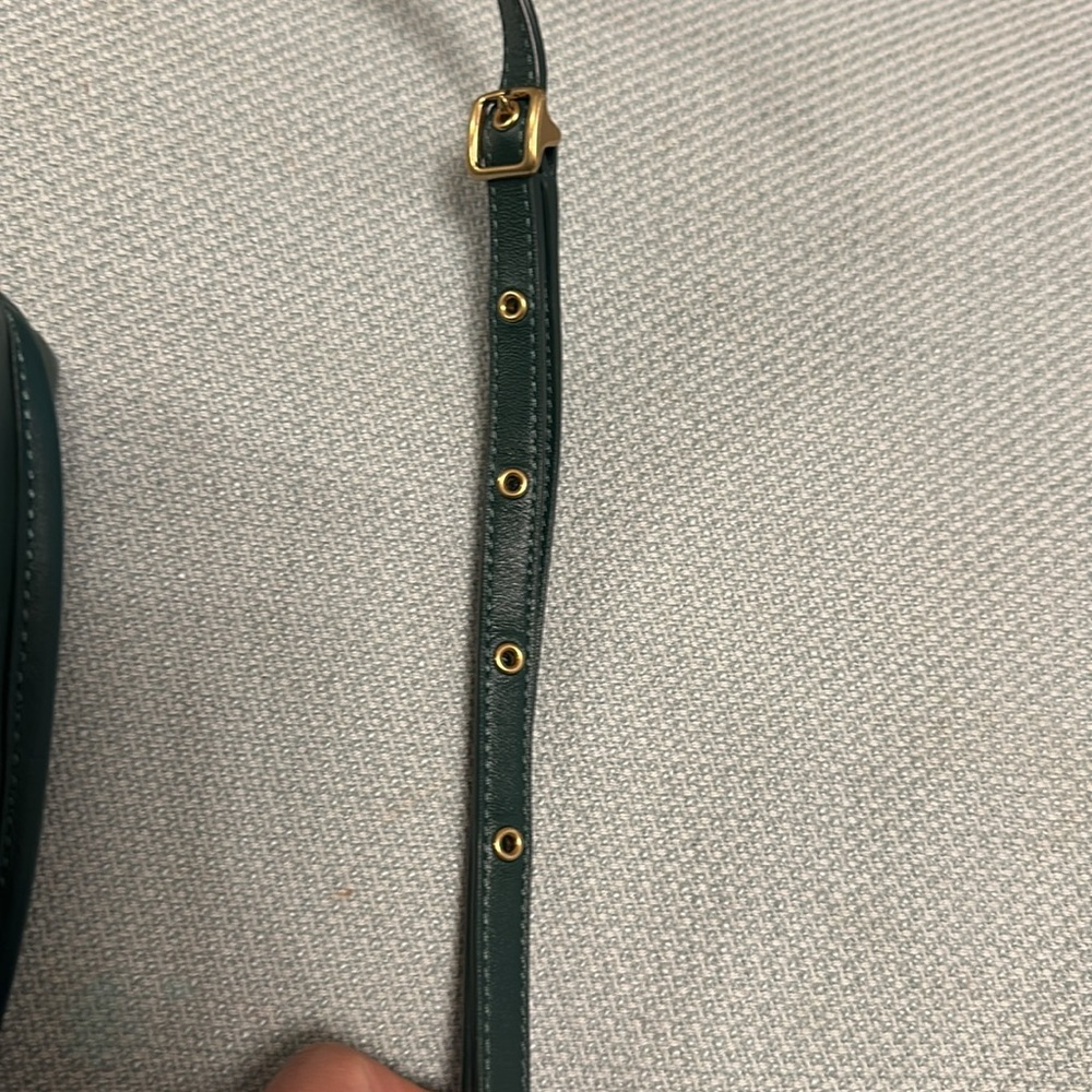Brand new Coach Turn lock original glove-tanned pouch leather Crossbody Bag - Picture 3 of 10